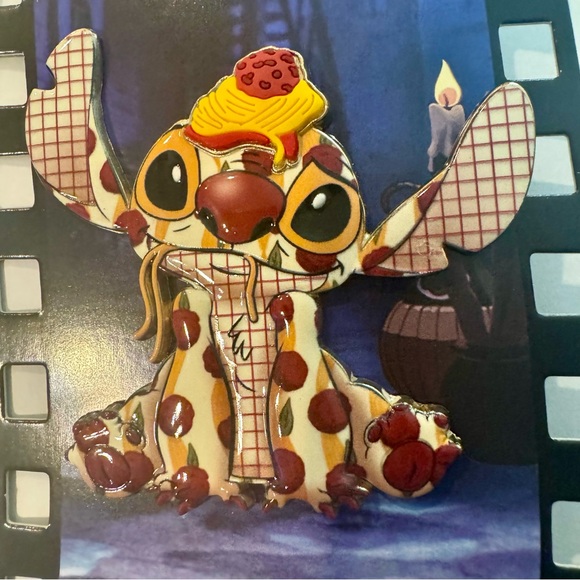Stitch Crashes Disney Pin Lady and the Tramp - Limited Release - Picture 2 of 13